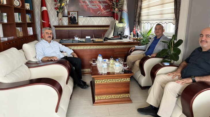 Turhal Belediye Başkanı Mehmet Erdem URAL 'ın Beldemizi ziyareti.
